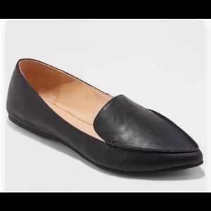 Pointy Black Loafers